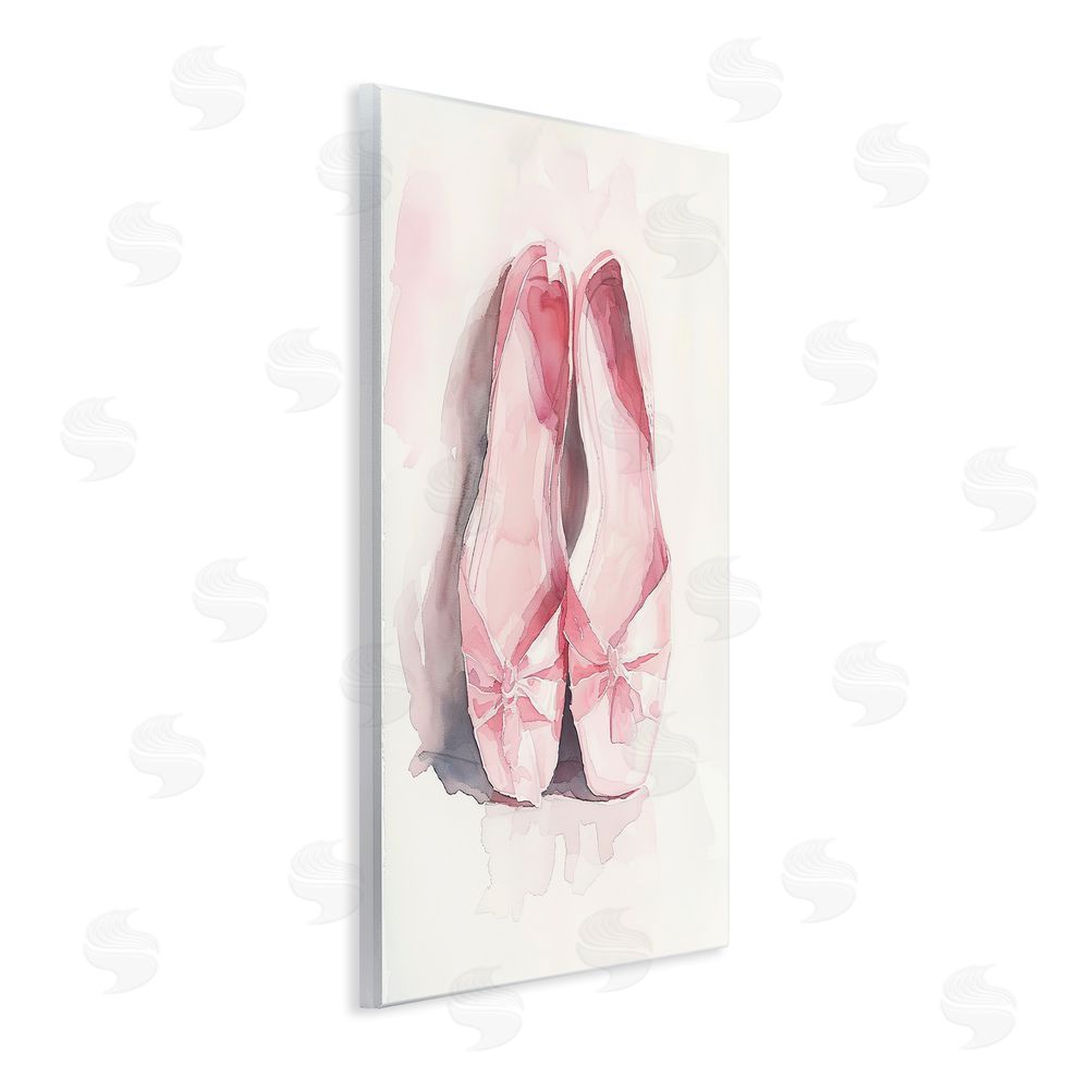 Ray Powers Soft Blush Ballet Slippers Wall Plaque Art Print