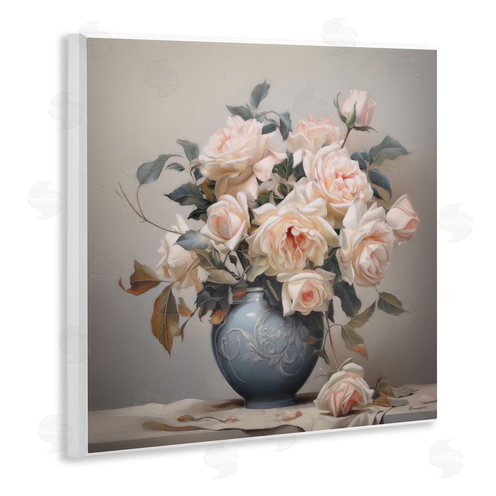 Steve Hunziker Rose Paragon Vase Wall Plaque Art Print