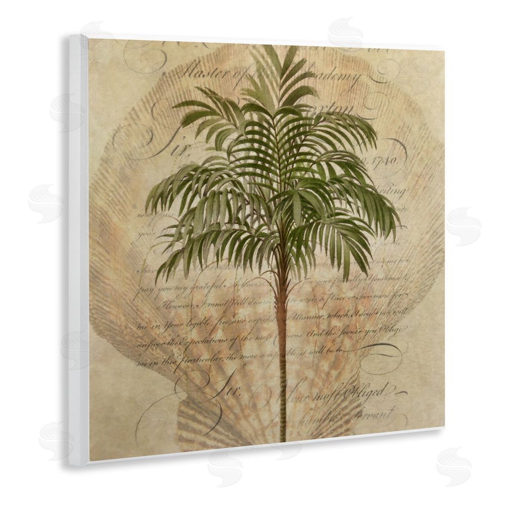 Steve Hunziker Subdued Tropics Palm Wall Plaque Art Print