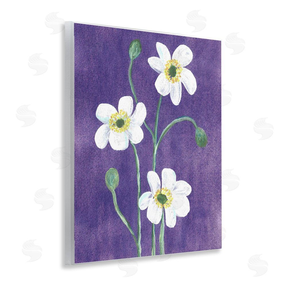 Camila Juncos Acrylic Poppies Trio Wall Plaque Art Print
