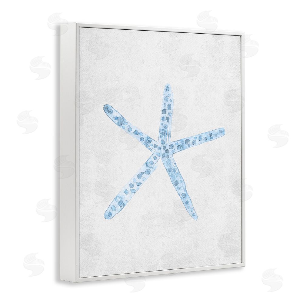 Camila Juncos Starfish with Thin Arms White Frame Giclee Art Print
