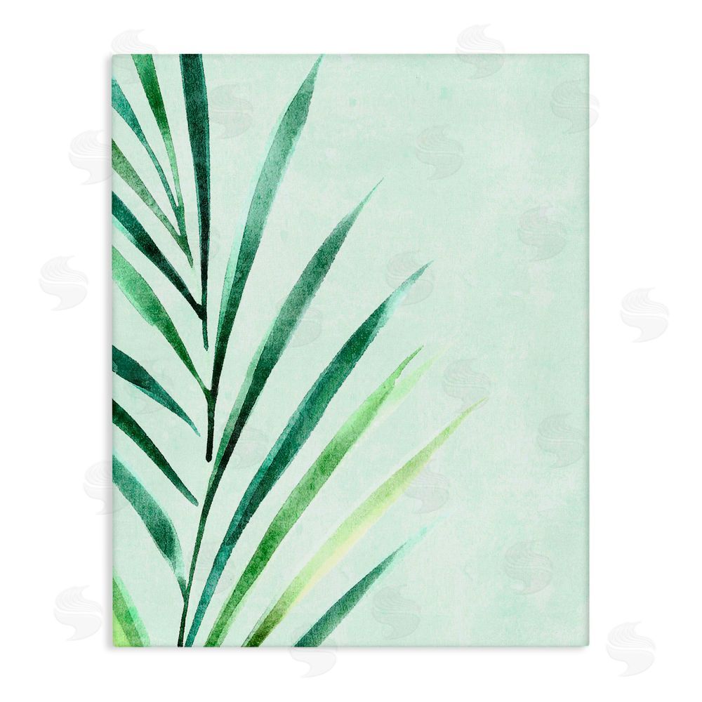 Camila Juncos Palm Leaf Tropics Canvas Wall Art Print
