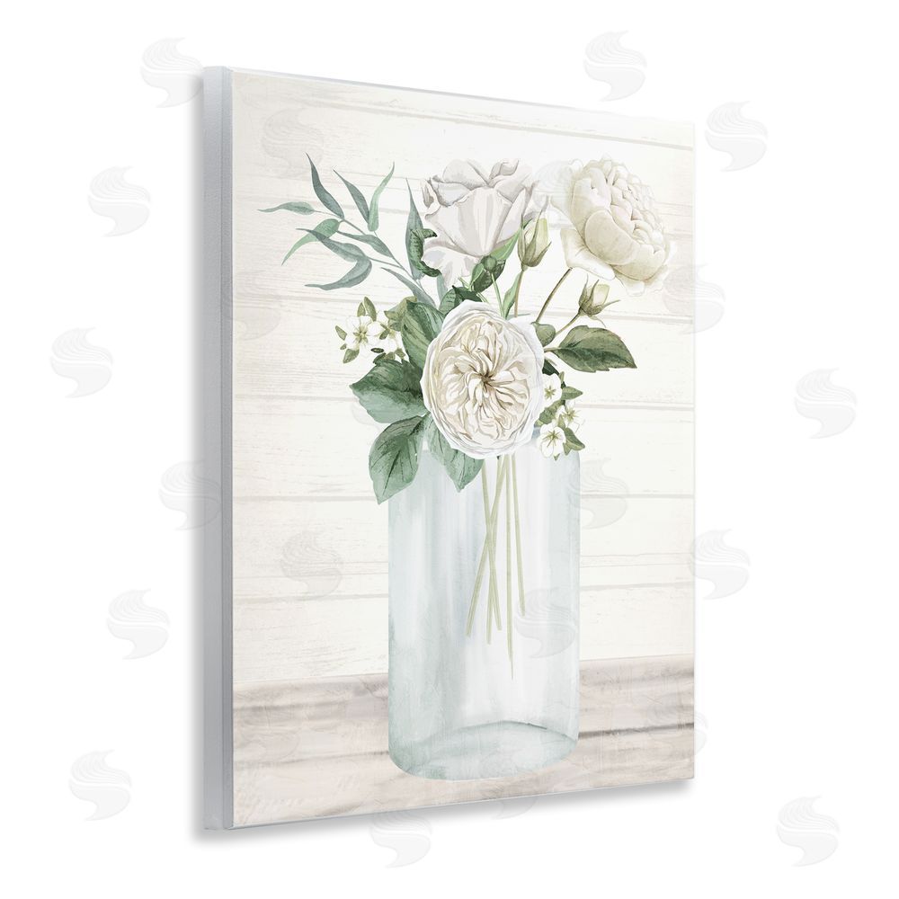 Kim Allen Patience Flower Vase Wall Plaque Art Print