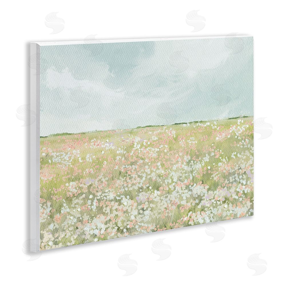 Leah Straatsma Budding Field Scenery Wall Plaque Art Print