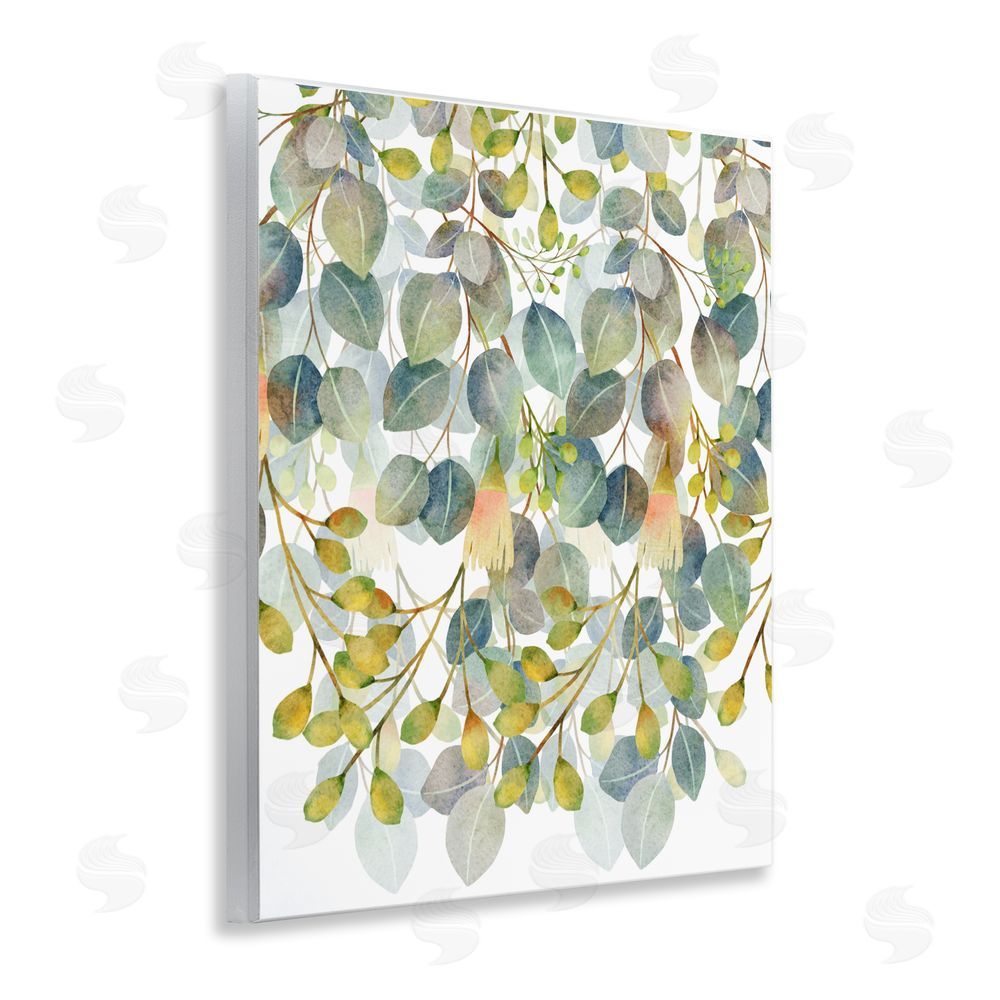 Marcus Prime Hanging Layered Botanicals Wooden Wall Plaque Art Print