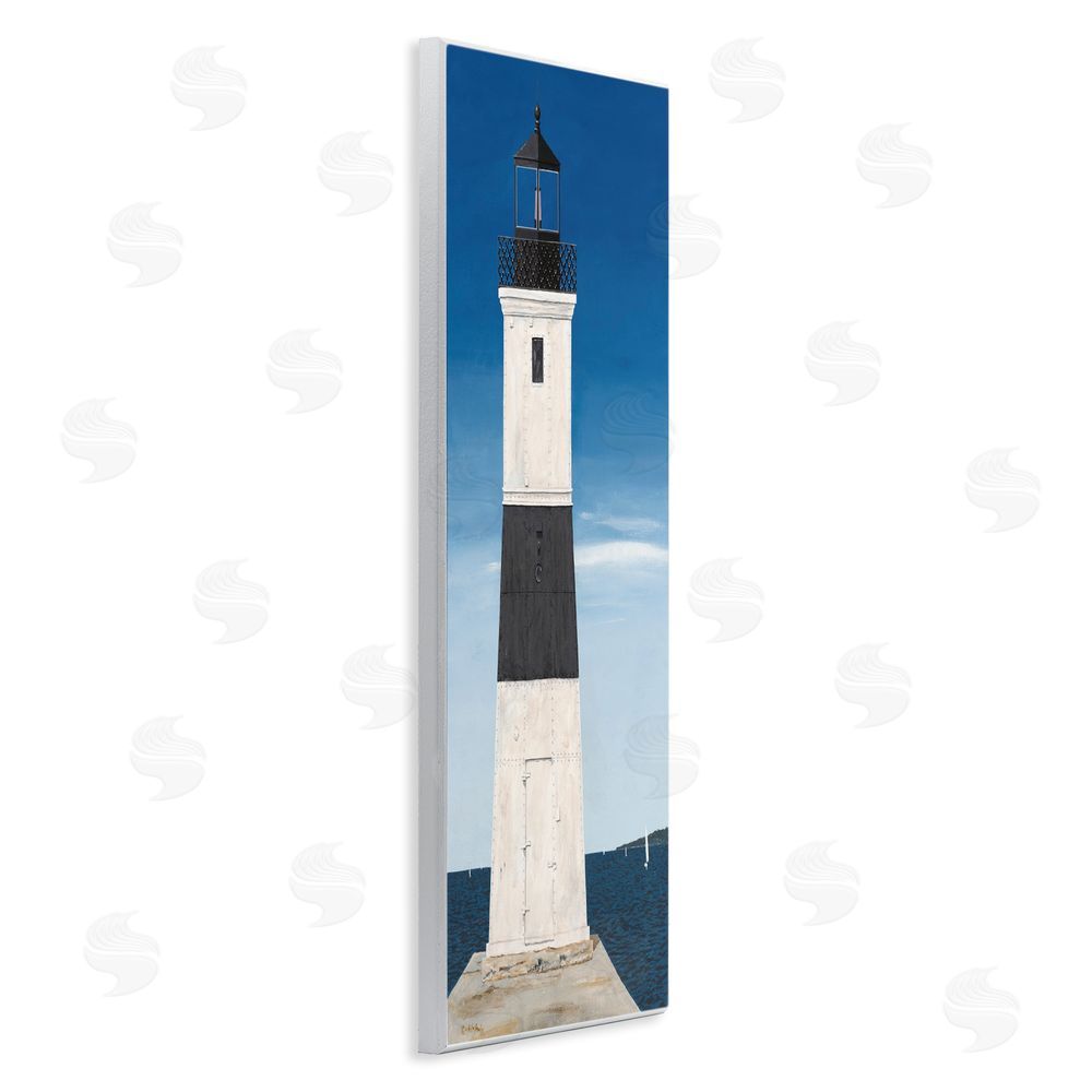 Art Poulin Towering Lighthouse Beacon Wall Plaque Art Print