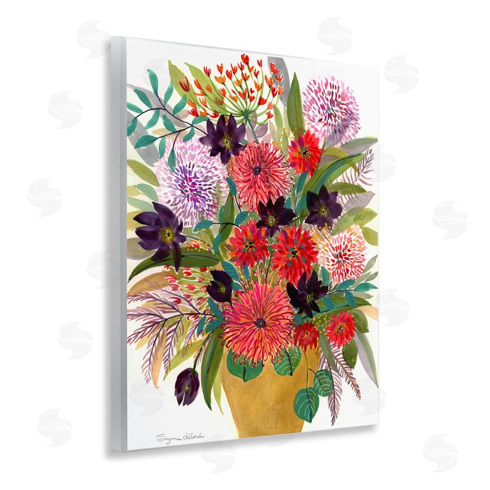 Suzanne Allard Celebration Flower Bouquet Wall Plaque Art Print