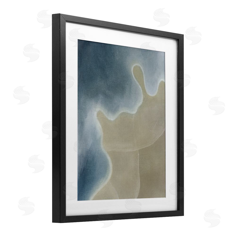Grace Popp Turning The Tides Abstract Black Framed Print Under Glass Wall Art