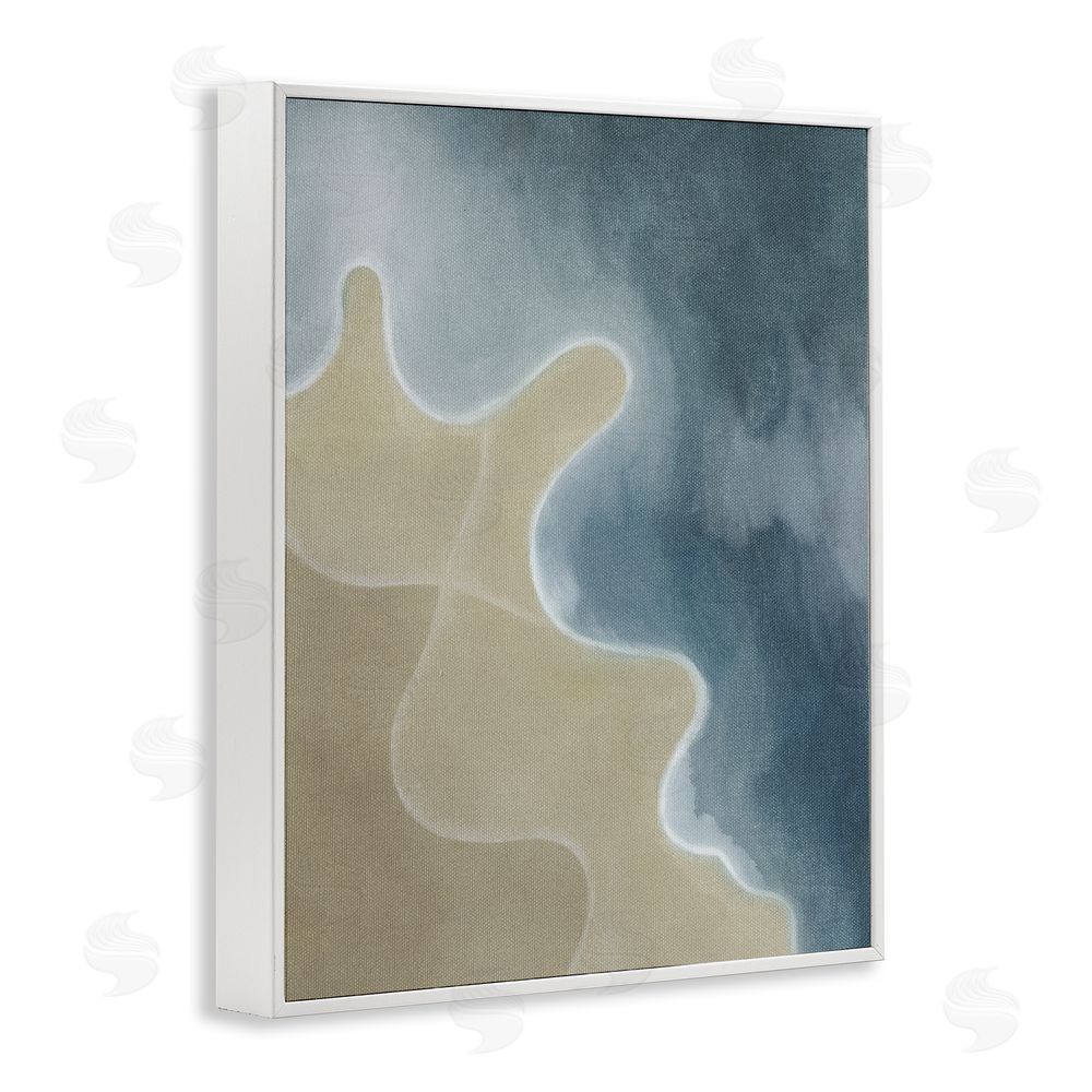 Grace Popp Turning The Tides Contour White Framed Giclee Wall Art Print