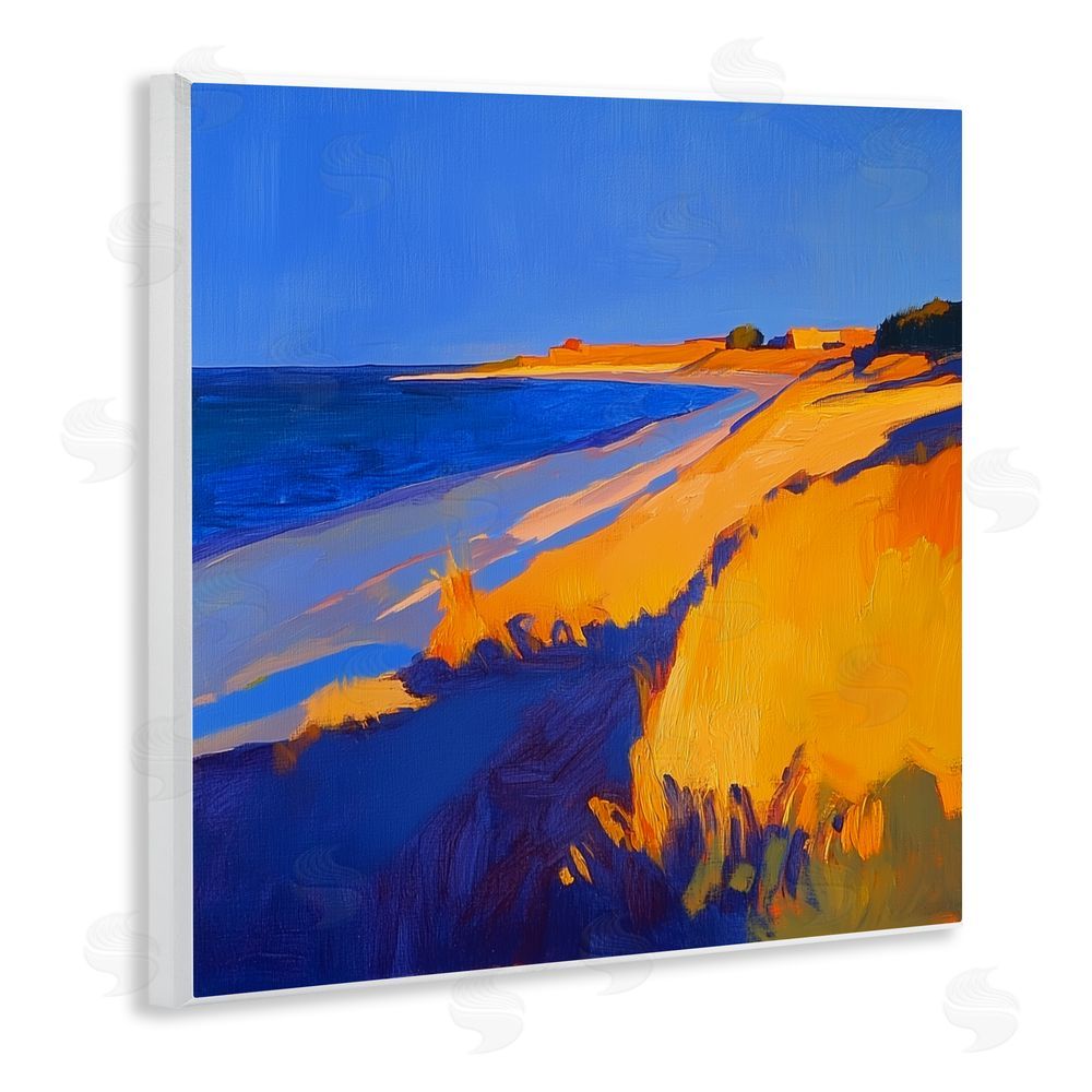 Walker Noble Complimentary Coast Seascape Wall Plaque Art Print