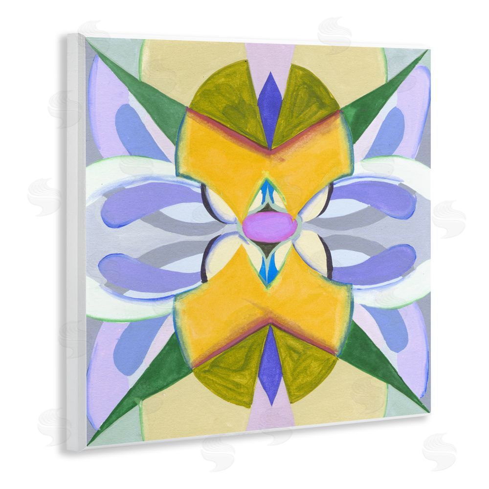 Melissa Wang Revival Kaleidoscope Symmetry Wall Plaque Art Print