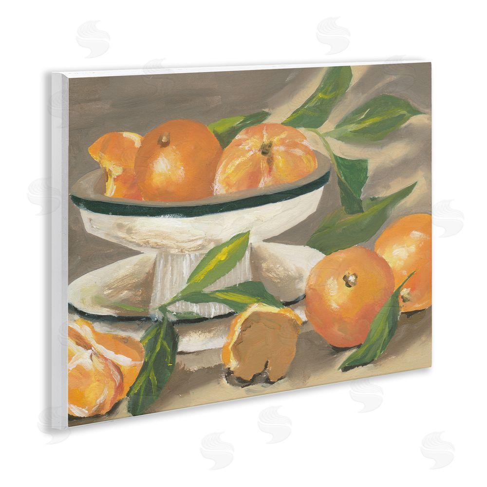 Melissa Wang Oranges in Stillness Wall Plaque Art Print