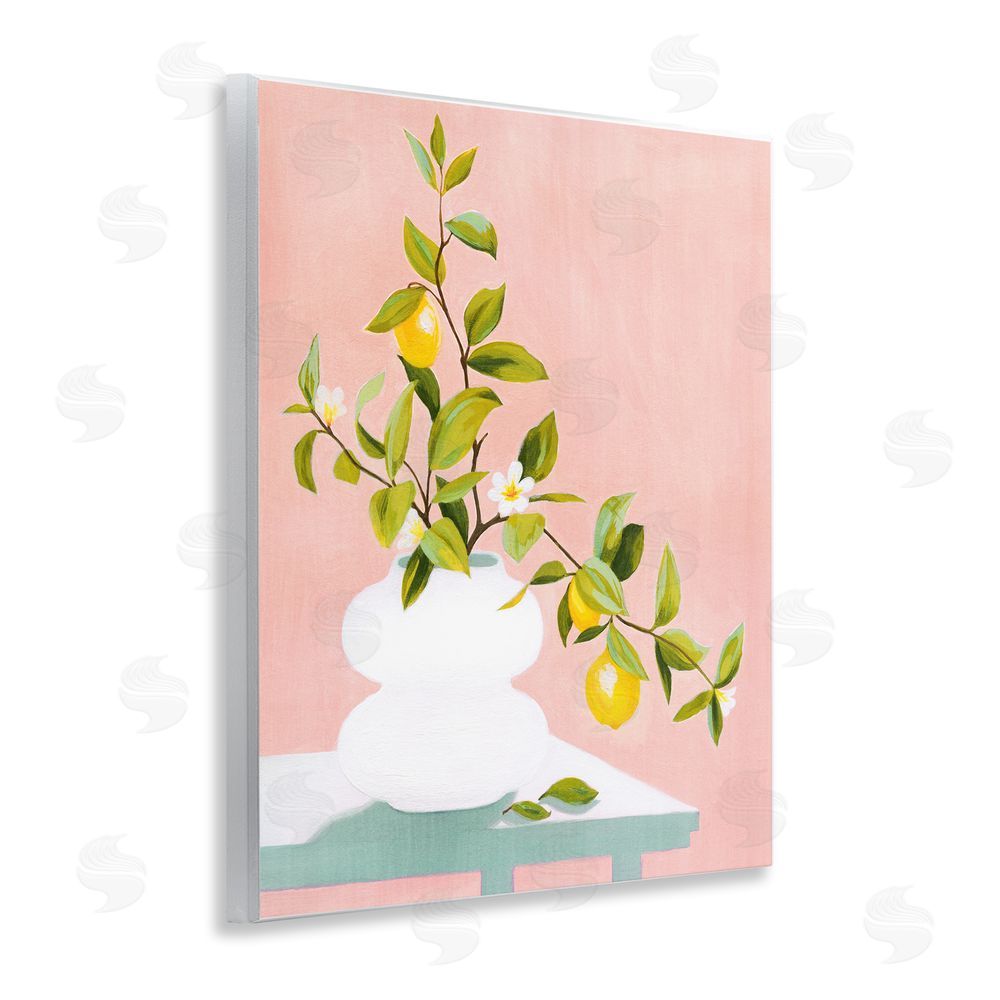 Grace Popp Afternoon Limoncello Plant Wall Plaque Art Print
