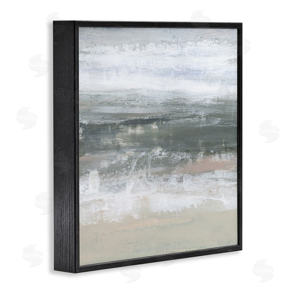 Ethan Harper Subdued Pastel Tides Black Framed Giclee Wall Art Print