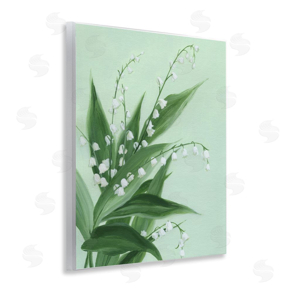 Grace Popp Verdant Lily Of Valley Wall Plaque Art Print