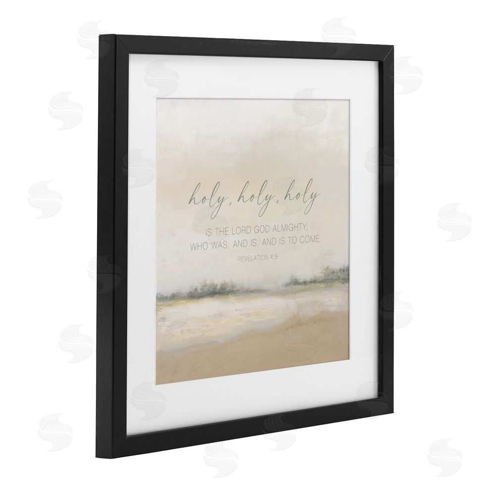 Sundance Graphics Holy Revelation Proverb Black Framed Print Under Glass Wall Art