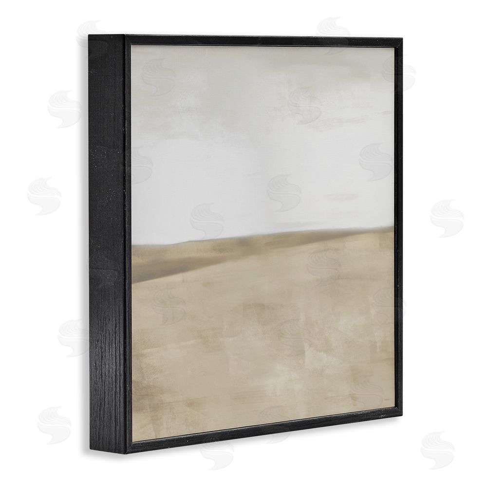 Sundance Graphics Muted Smooth Hills Black Framed Giclee Wall Art Print