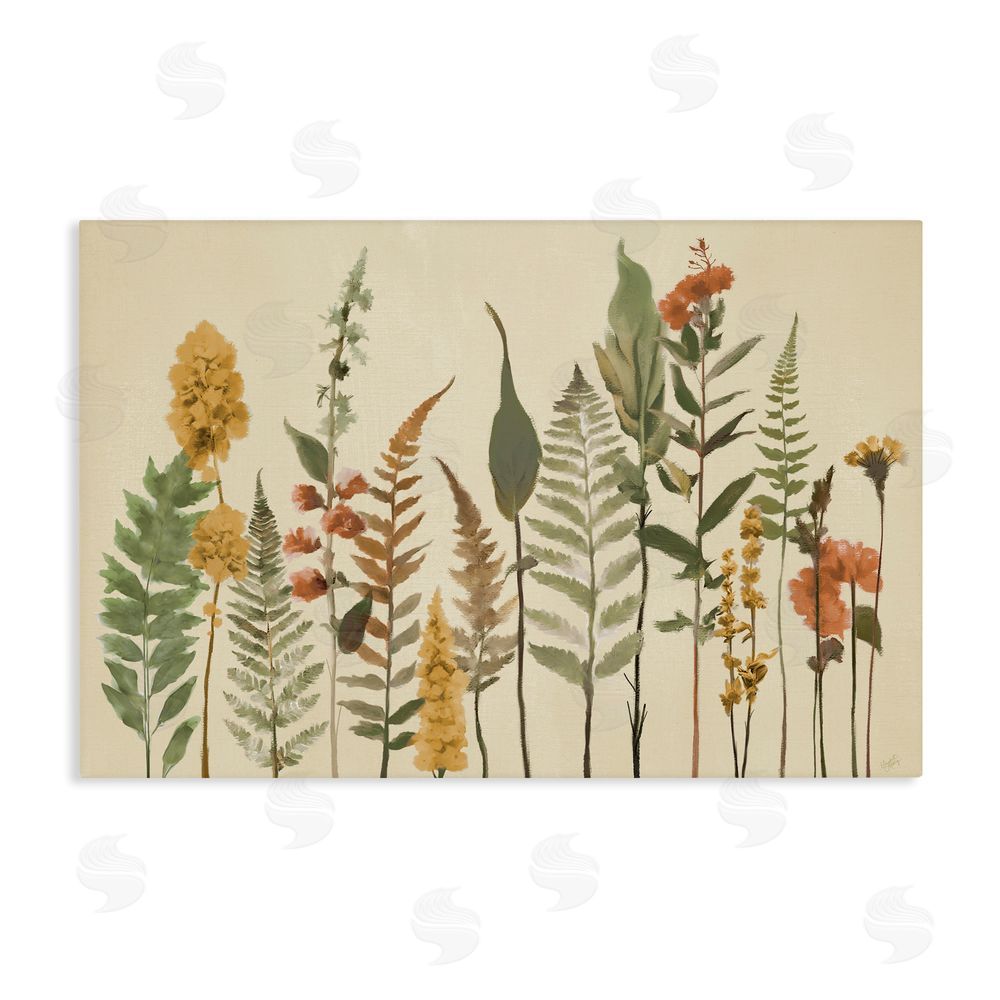 Sundance Graphics Fall Toned Botanics Canvas Wall Art Print