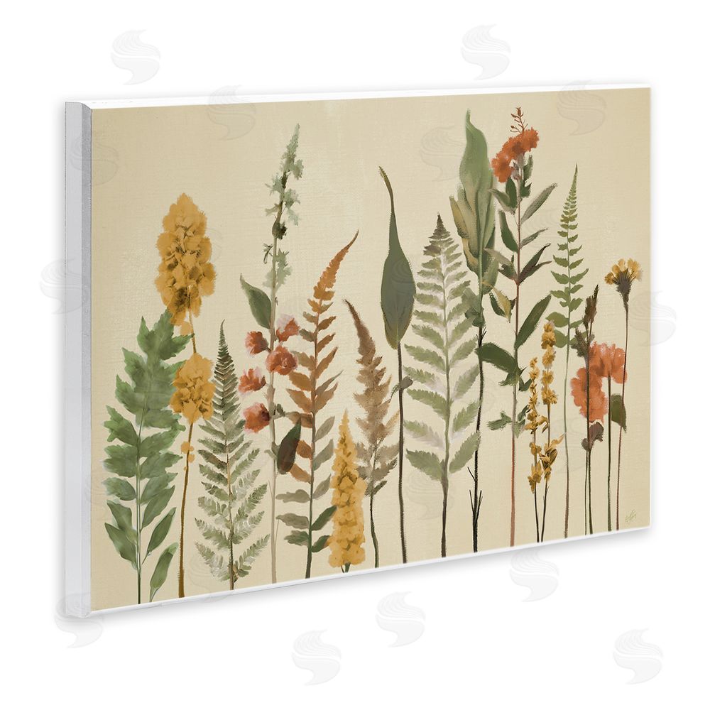 Sundance Graphics Fall Toned Botanics Wall Plaque Printed Art