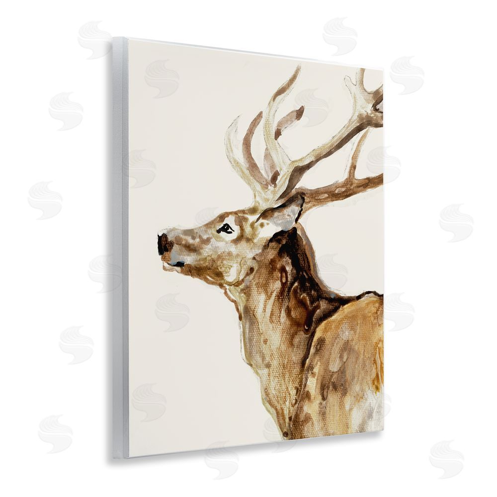 Sundance Graphics Deer Portrait Profile View Wall Plaque Printed Art