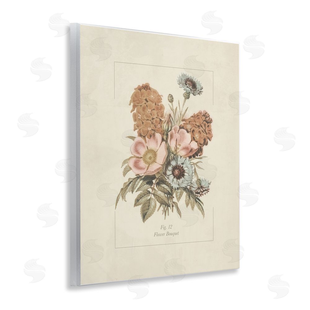 Sundance Graphics Flower Bouquet Vintage Blossoms Wall Plaque Printed Art