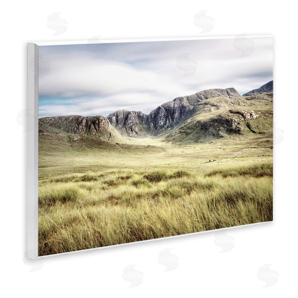 Sundance Graphics Irish Countryside Hills Wall Plaque Printed Art