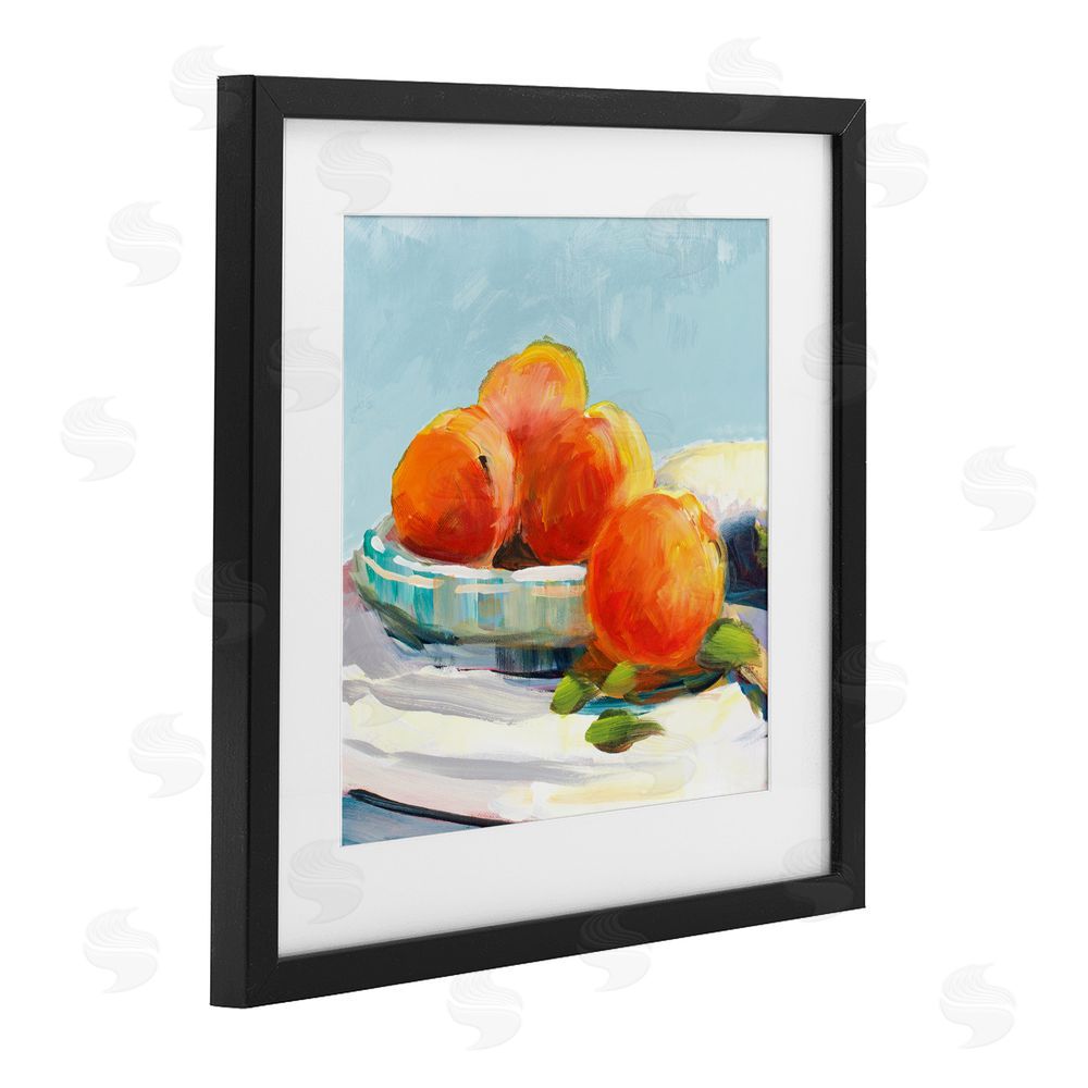 Sundance Graphics Citrus Plantation Still Life Black Framed Print Under Glass Wall Art