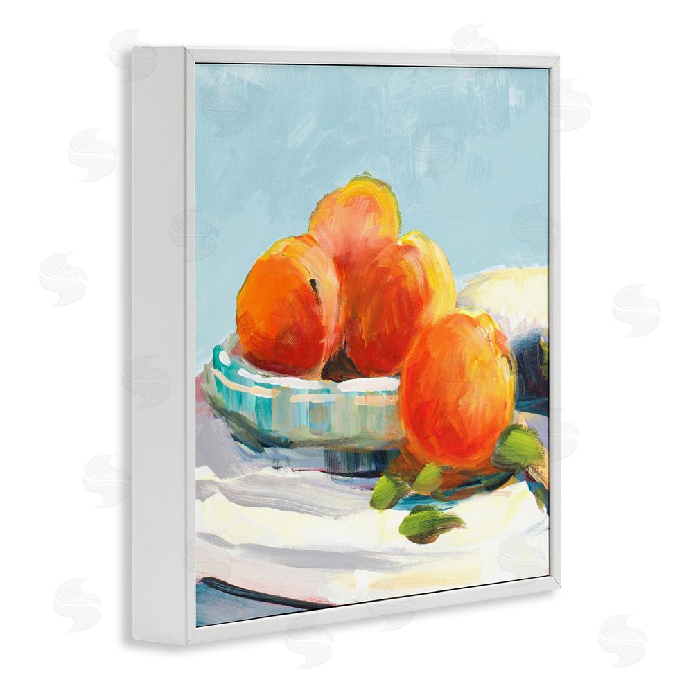 Sundance Graphics Citrus Plantation Still Life White Framed Giclee Wall Art Print