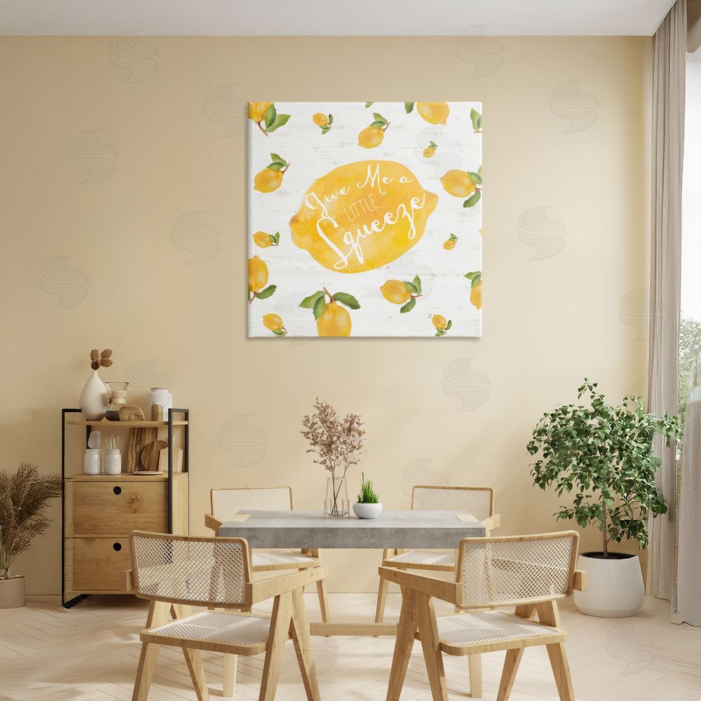 Sundance Graphics Give Me A Squeeze Canvas Wall Art Print in Room