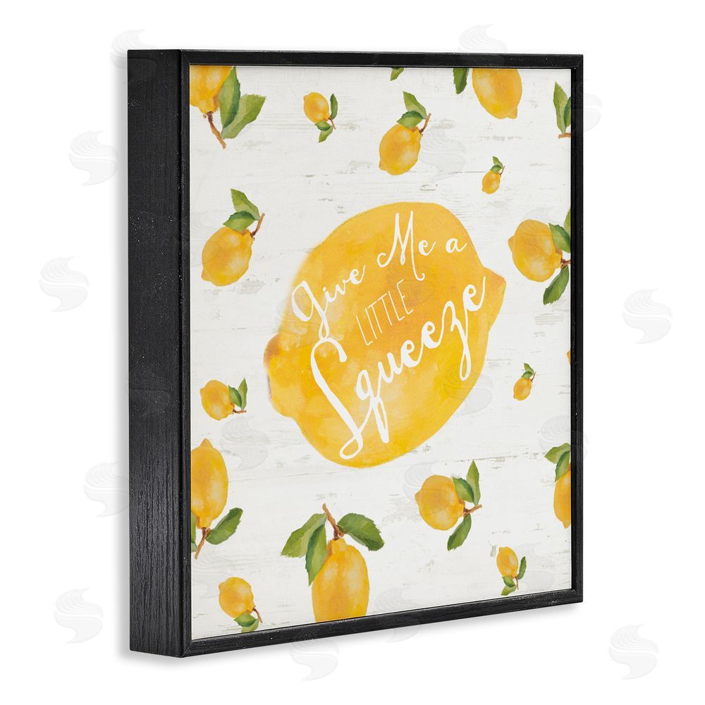 Sundance Graphics Give Me A Squeeze Black Framed Giclee Wall Art Print