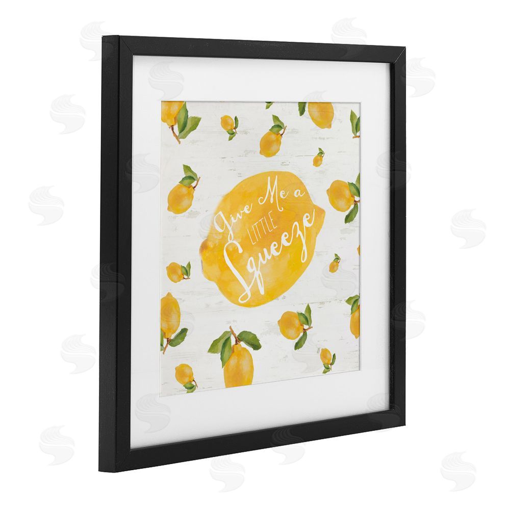 Sundance Graphics Give Me A Squeeze Black Framed Print Under Glass Wall Art