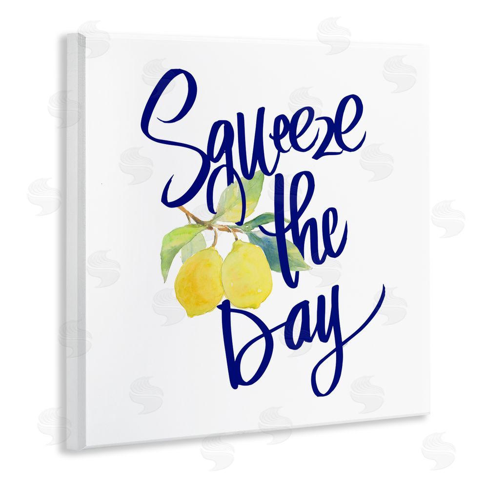 Sundance Graphics Cursive Squeeze The Day Wall Plaque Printed Art