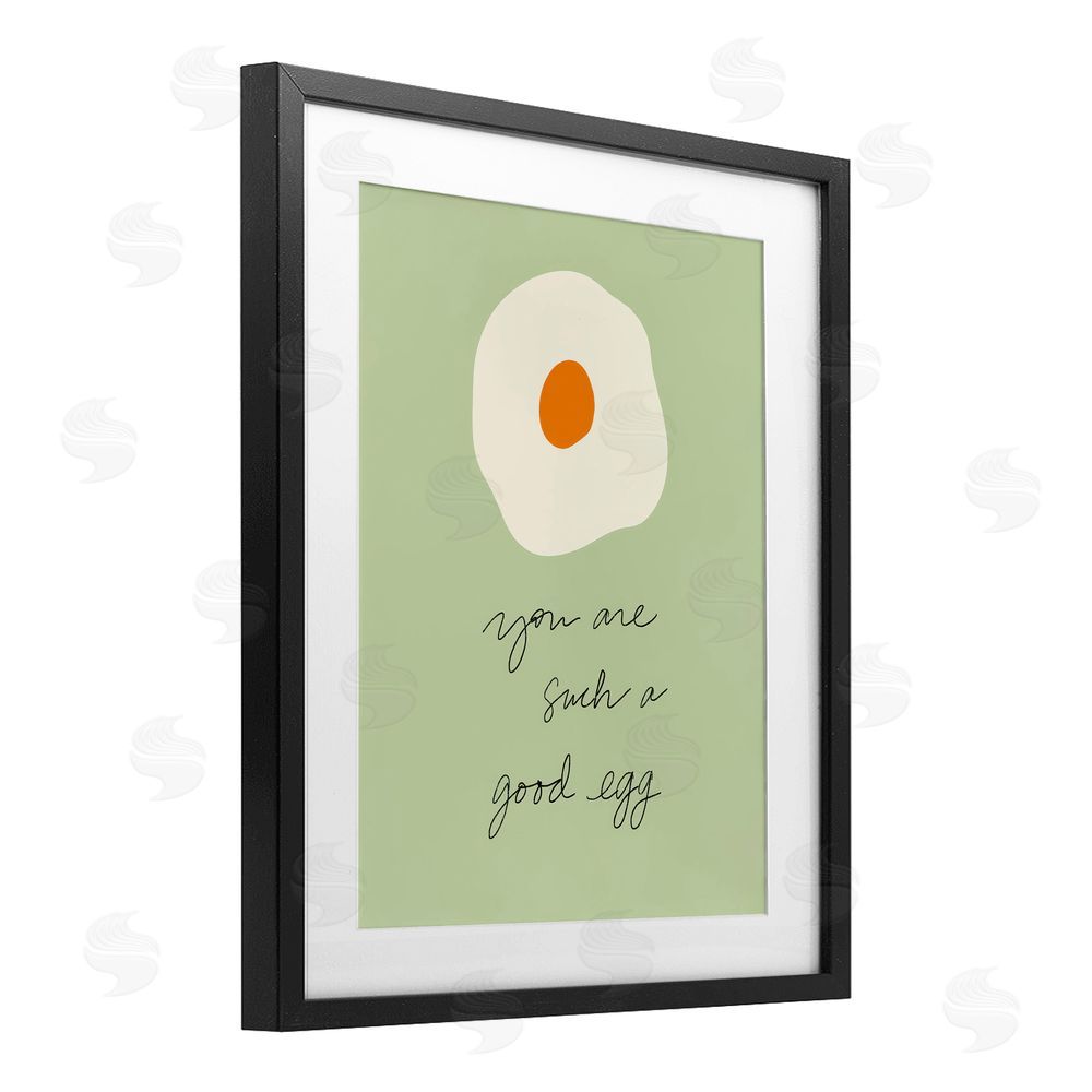 Sundance Graphics You Are A Good Egg Black Framed Print Under Glass Wall Art