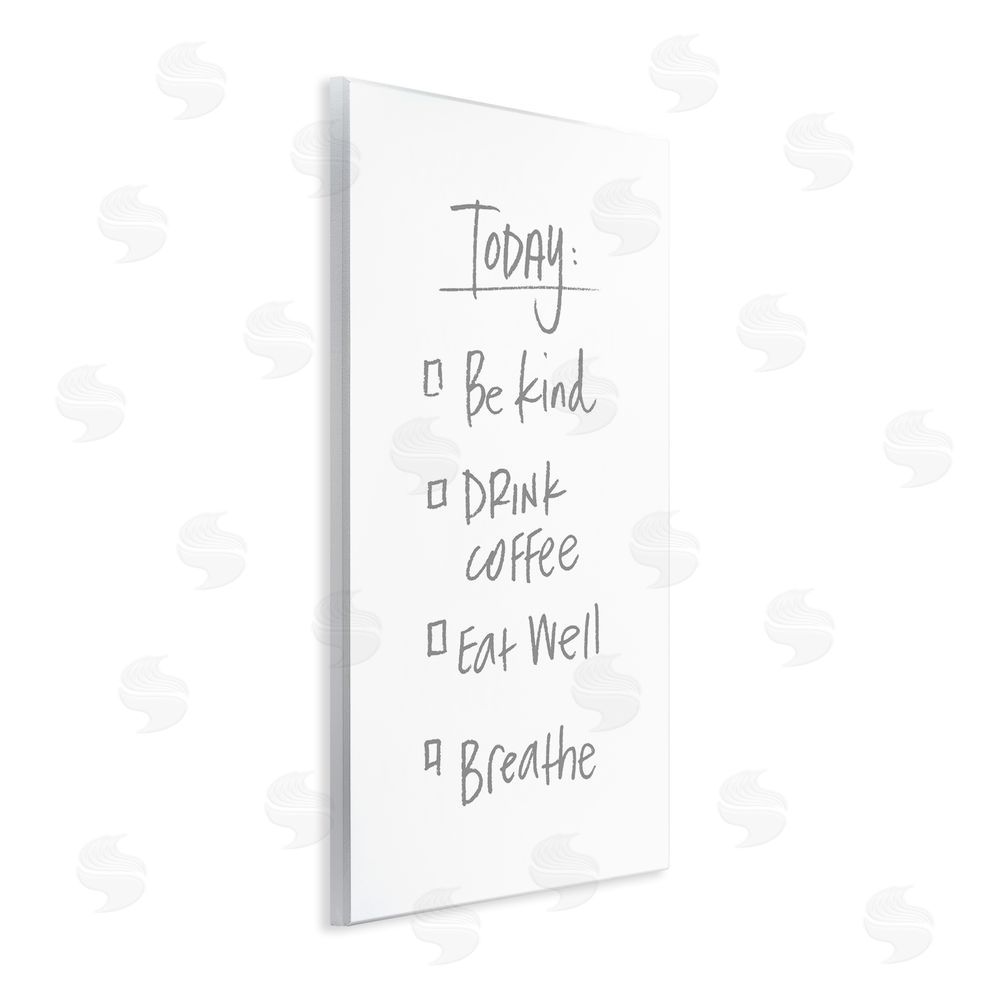 Sundance Graphics Simple Today's Checklist Wall Plaque Printed Art