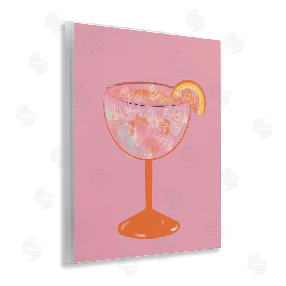 Sundance Graphics Paloma Glass over Pink Wall Plaque Printed Art