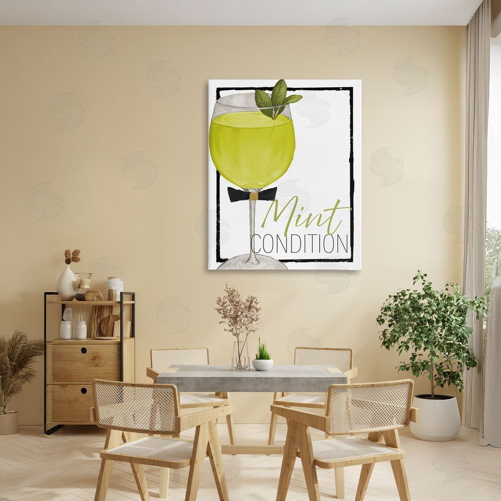 Sundance Graphics Mint Condition Cocktail Canvas Wall Art Print in Room