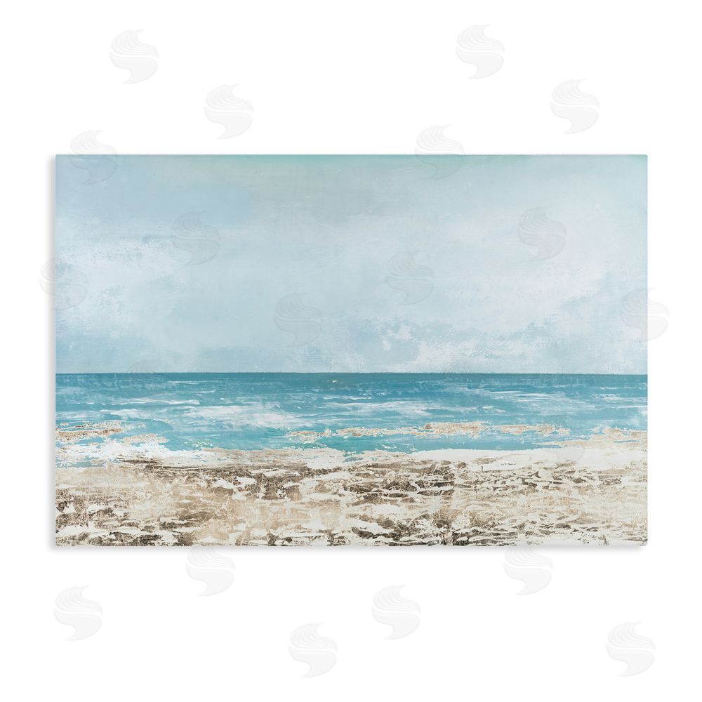 Sundance Graphics Peaceful Mood Coastal Scene Canvas Wall Art Print
