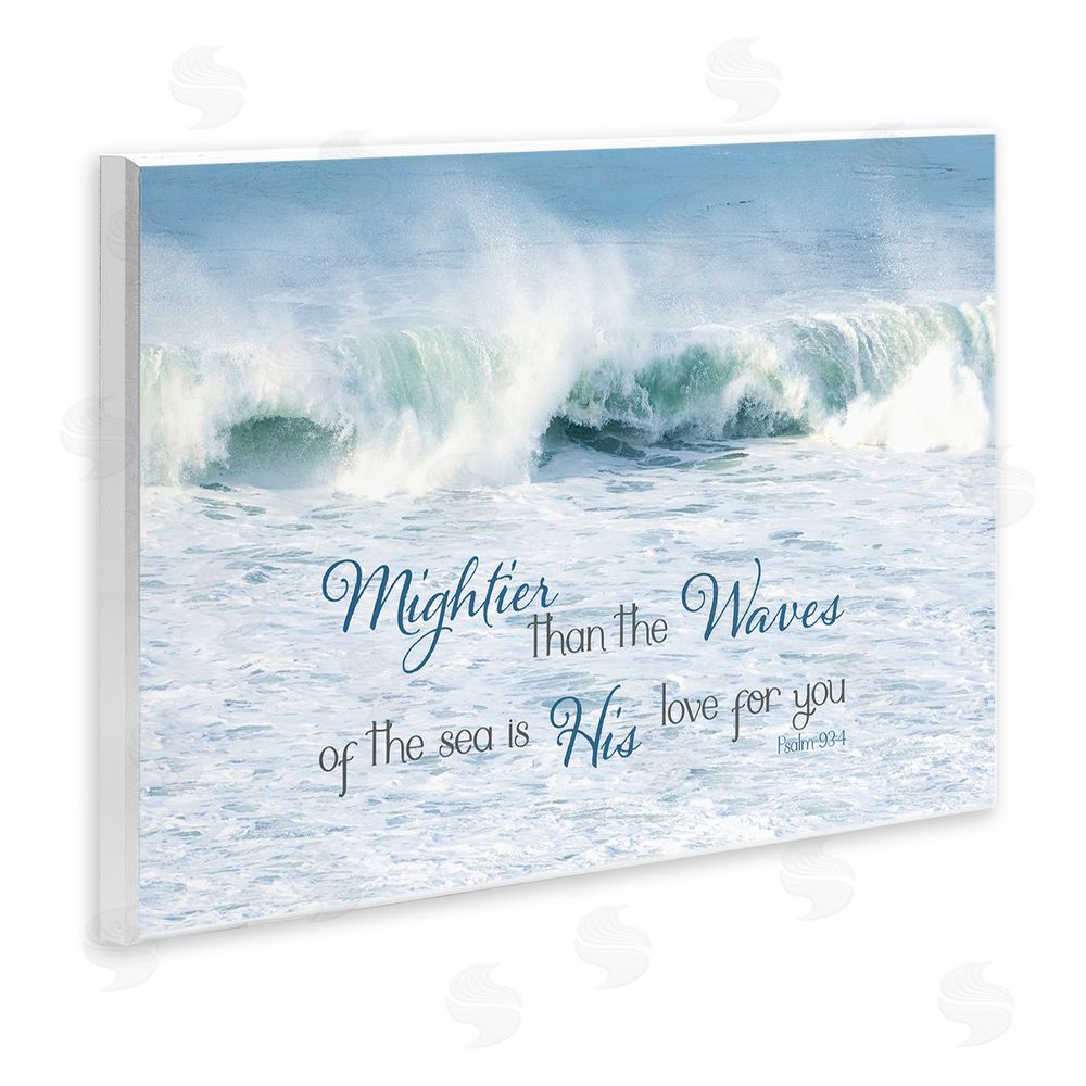 Sundance Graphics Mightier Than The Waves Wall Plaque Printed Art