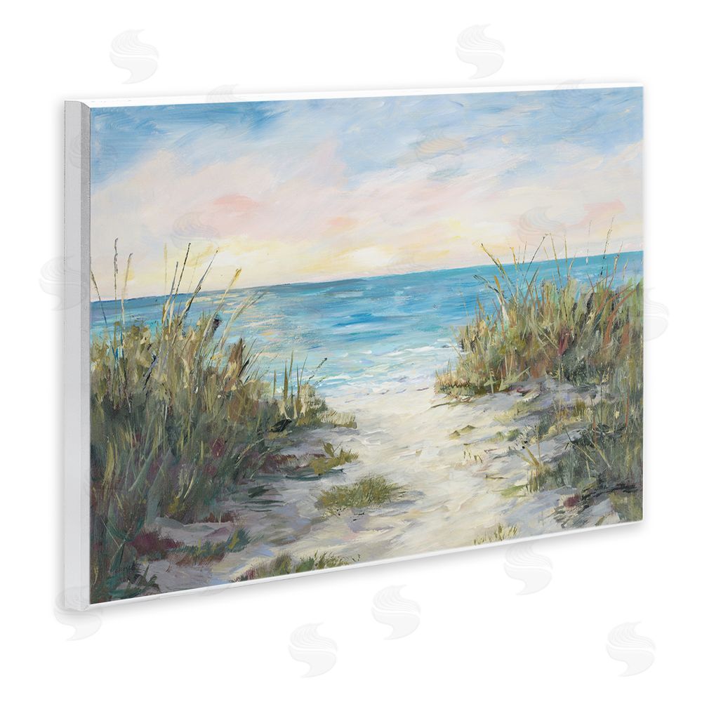 Sundance Graphics Walk To The Beach Wall Plaque Printed Art