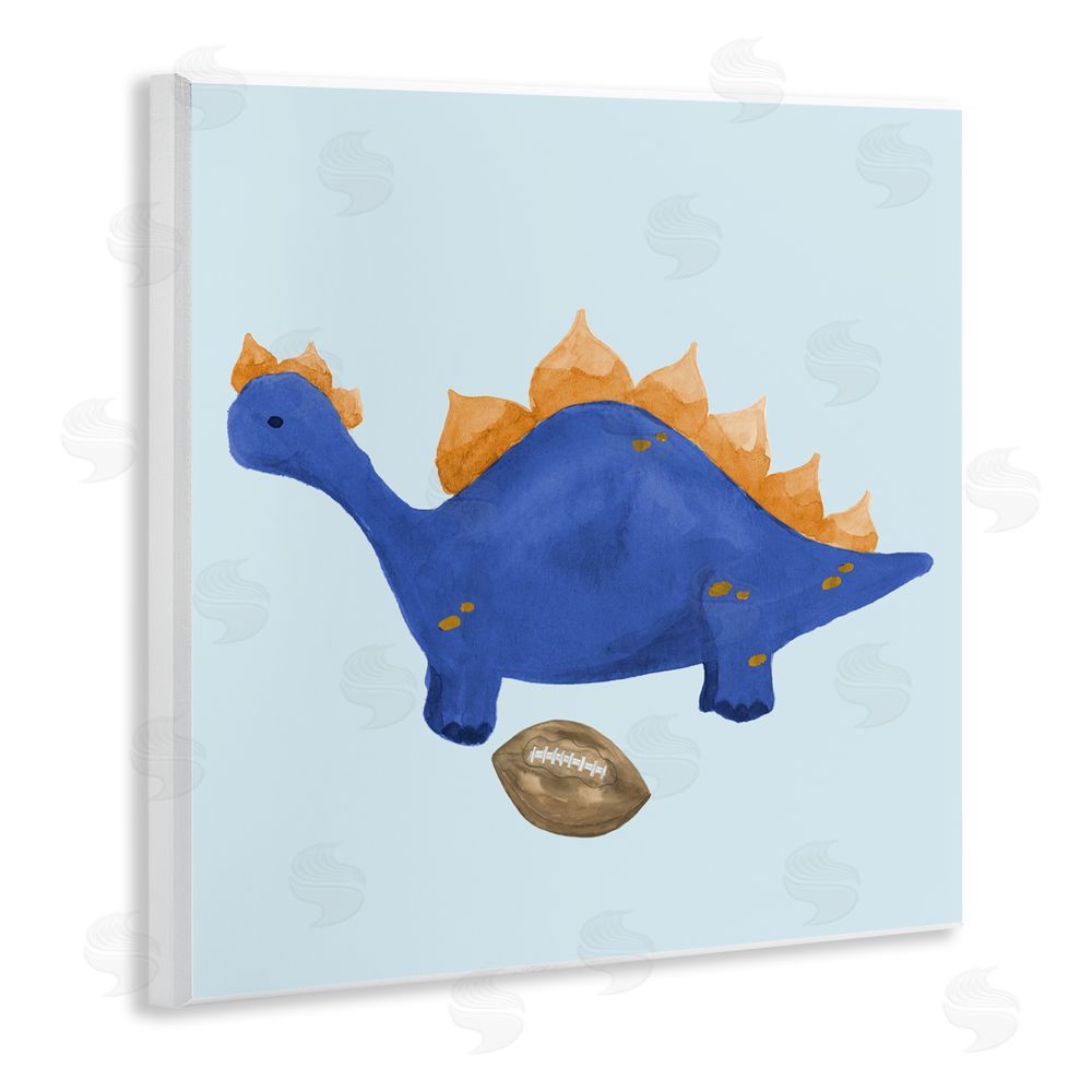 Sundance Graphics Sporty Baby Dino Wall Plaque Printed Art