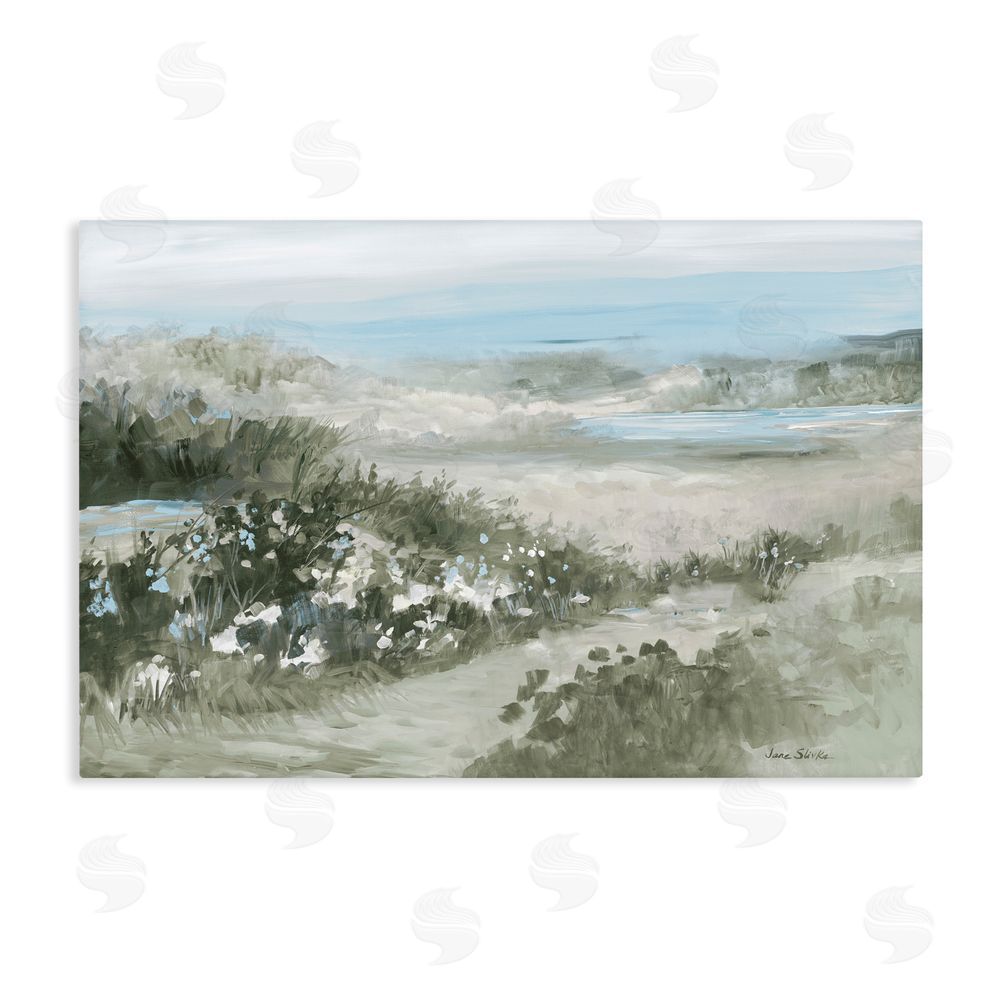 Sundance Graphics Neutral Quiet Composition Landscape Canvas Wall Art Print