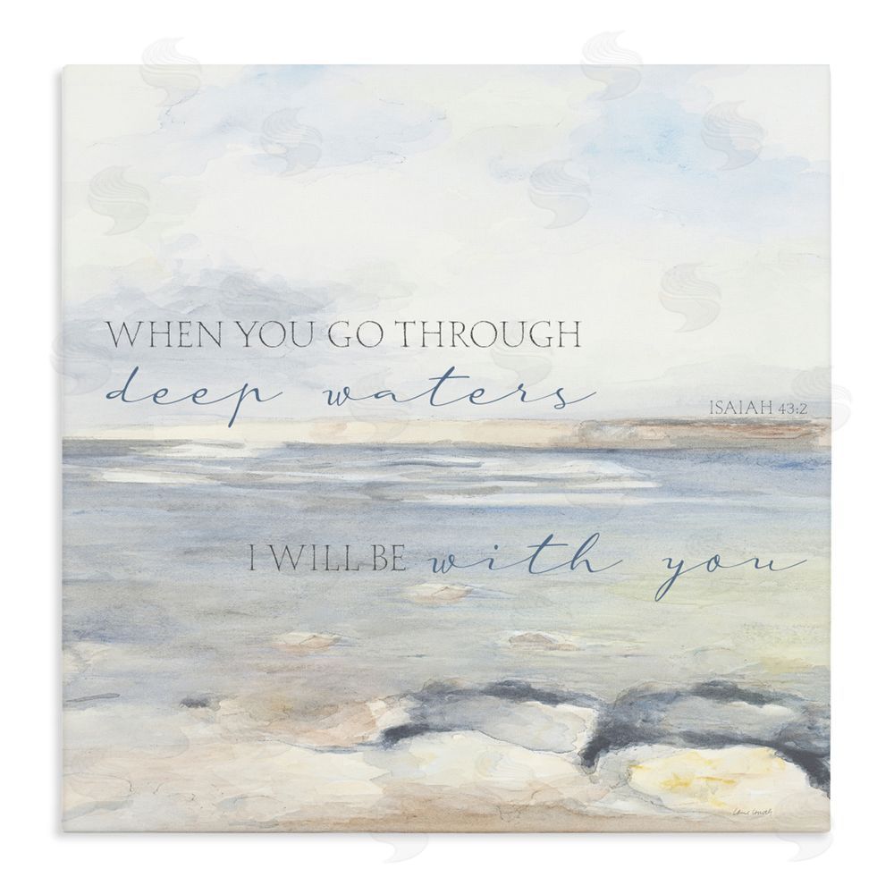 stupell industries Lanie Loreth | Deep Waters with You Wall Art