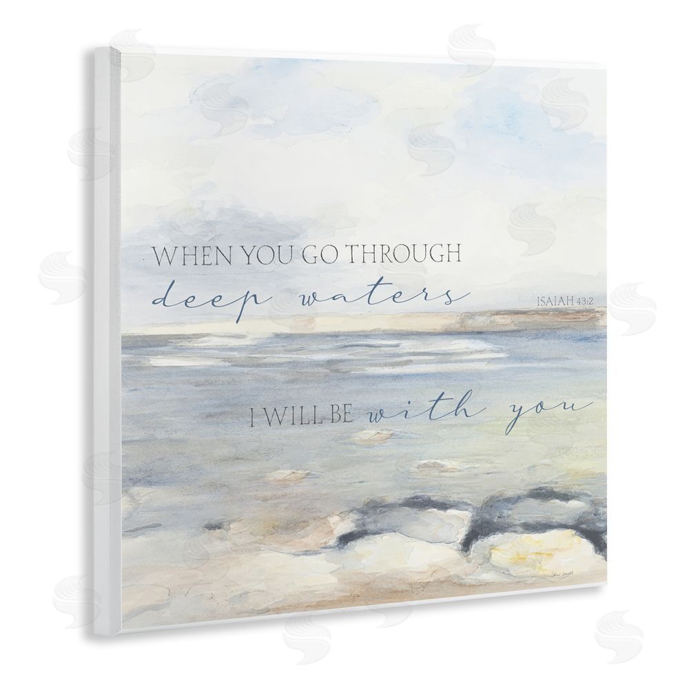 Sundance Graphics Deep Waters with You Wall Plaque Printed Art