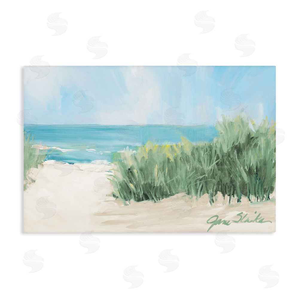 Sundance Graphics Soothing Beach Day Canvas Wall Art Print