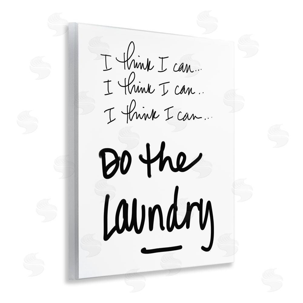 Sundance Graphics Think I Can Do Laundry Wall Plaque Printed Art
