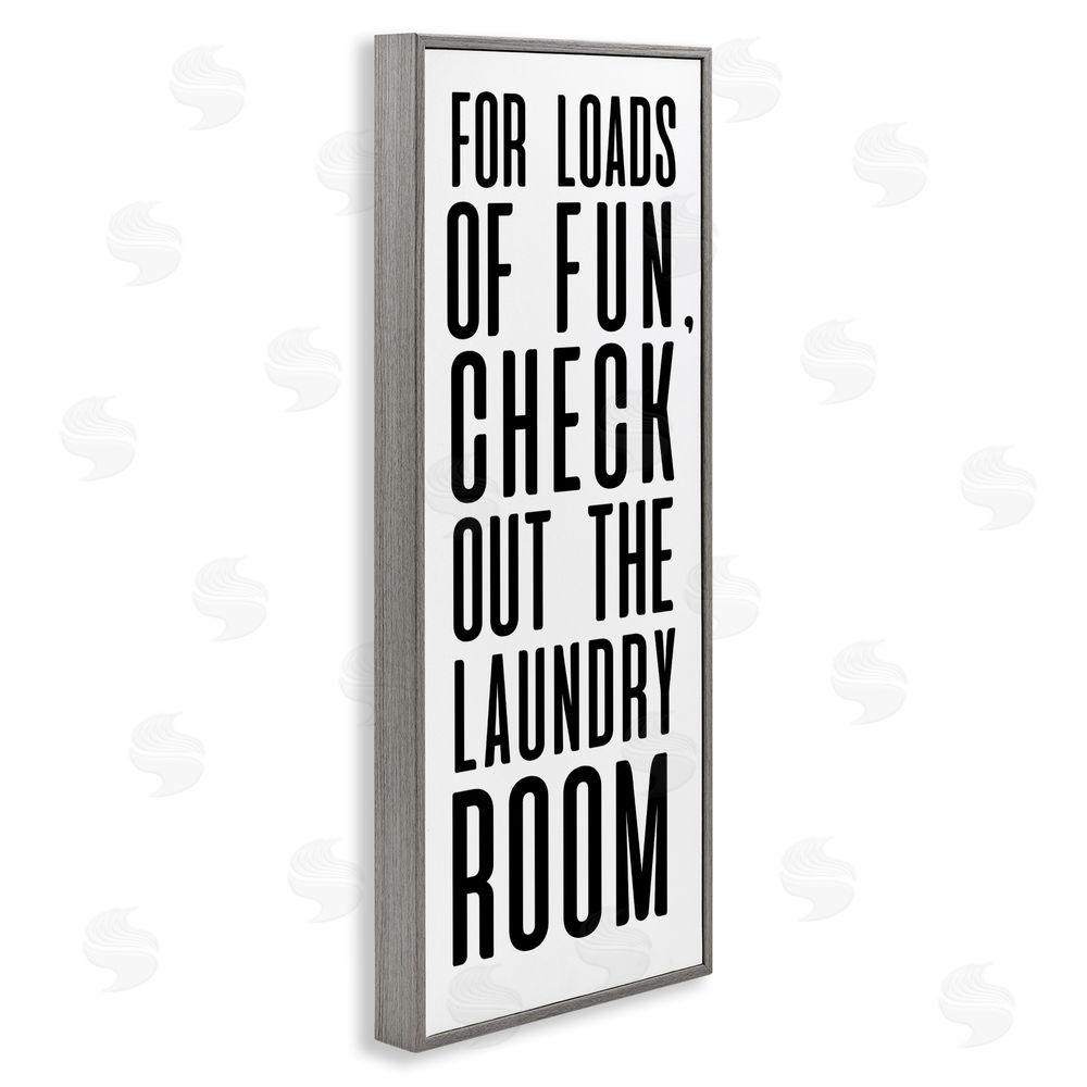 Sundance Graphics For Loads Of Fun Gray Framed Giclee Wall Art Print