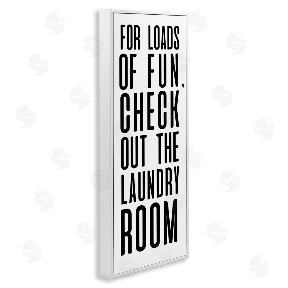 Sundance Graphics For Loads Of Fun White Framed Giclee Wall Art Print