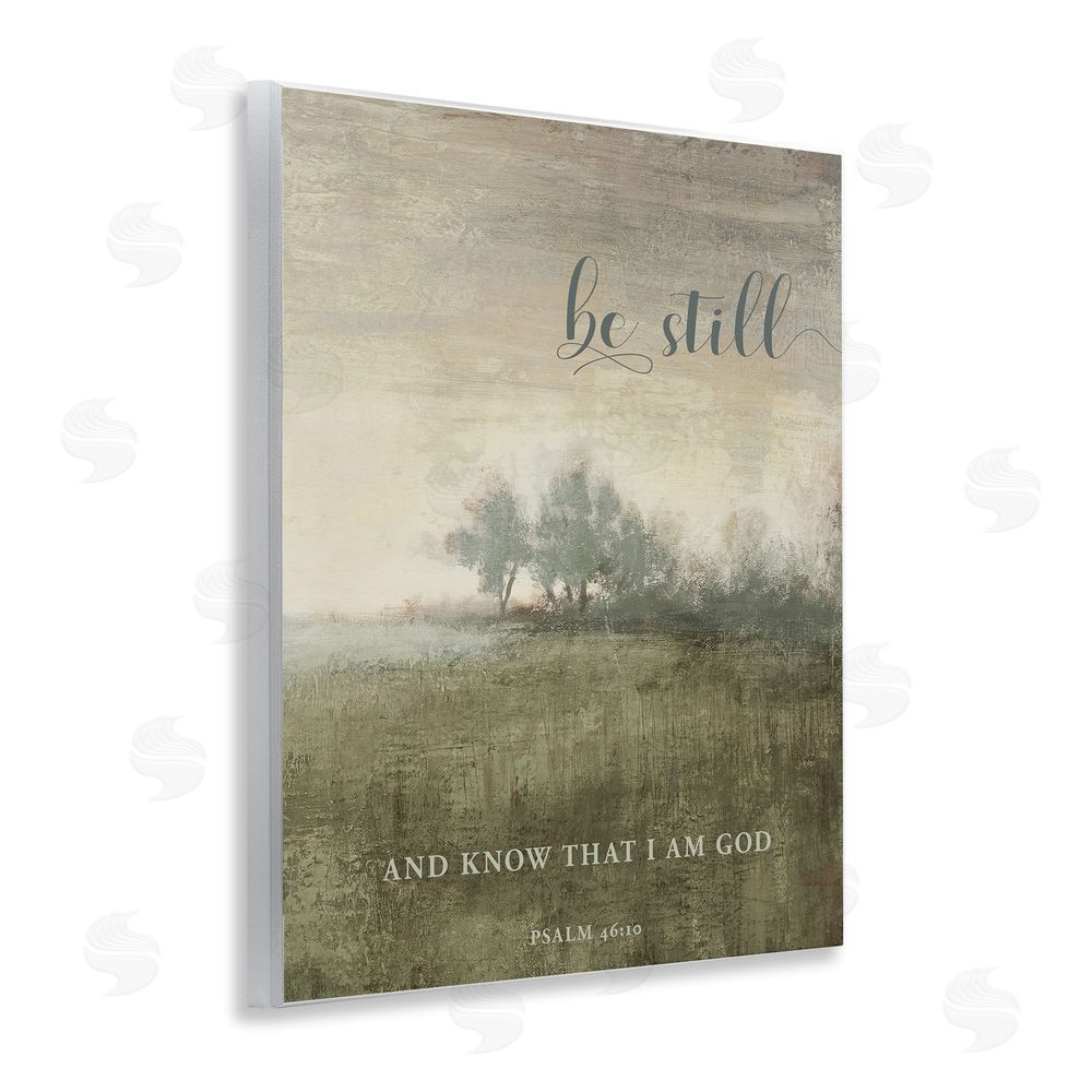 Sundance Graphics Be Still Psalm 46:10 Wall Plaque Printed Art