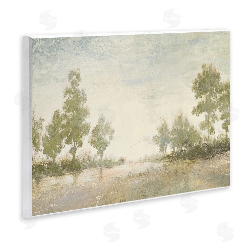 Sundance Graphics Forest Light Distant Valley Wall Plaque Printed Art
