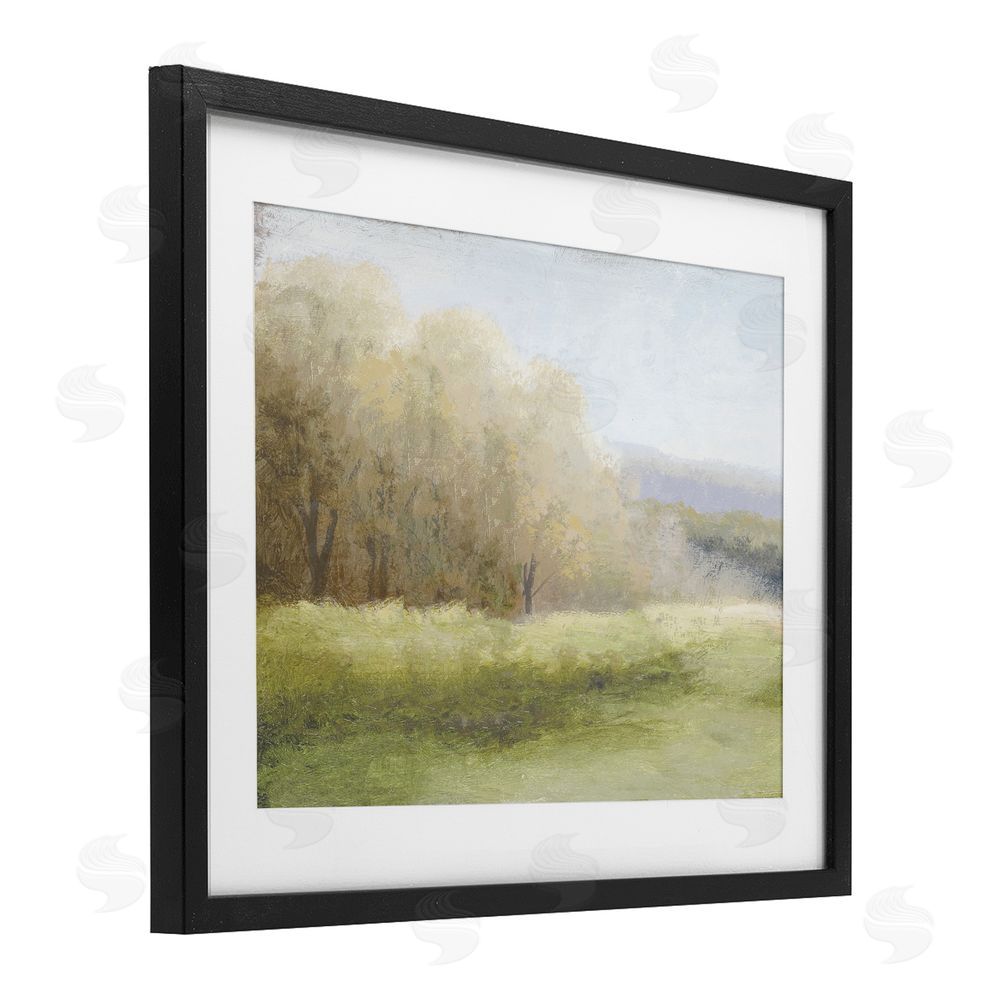 Sundance Graphics Within a Familiar Place Landscape Black Framed Print Under Glass Wall Art